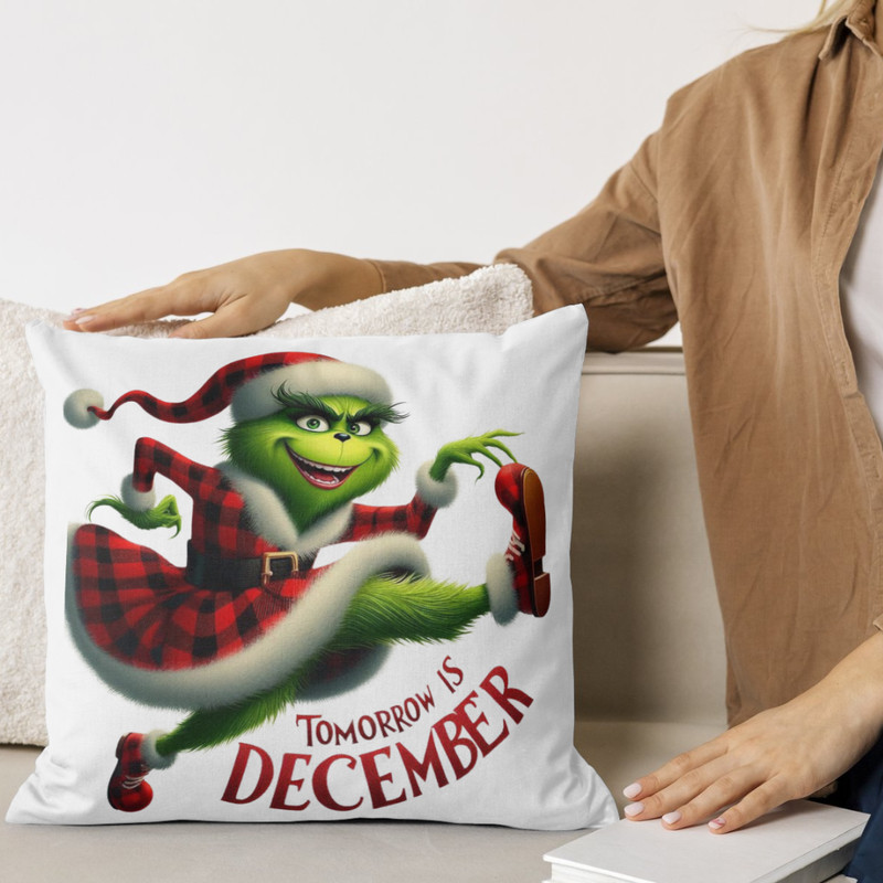 Grinch Girl PNG Tomorrow Is December Digital Design Cute Christmas Digital Design For Crafts Subl 3