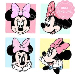 minnie design | cute and trendy digital png & jpg files for creative projects