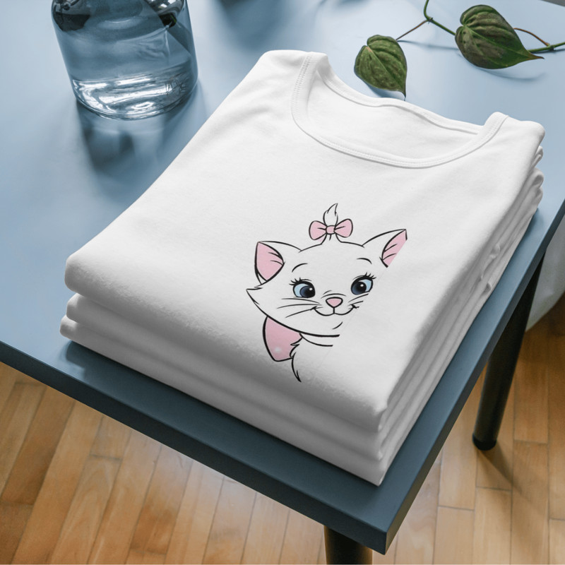 Cute White Kitty PNG Design Adorable Cat Clipart For Crafts Stickers And DIY Projects 1