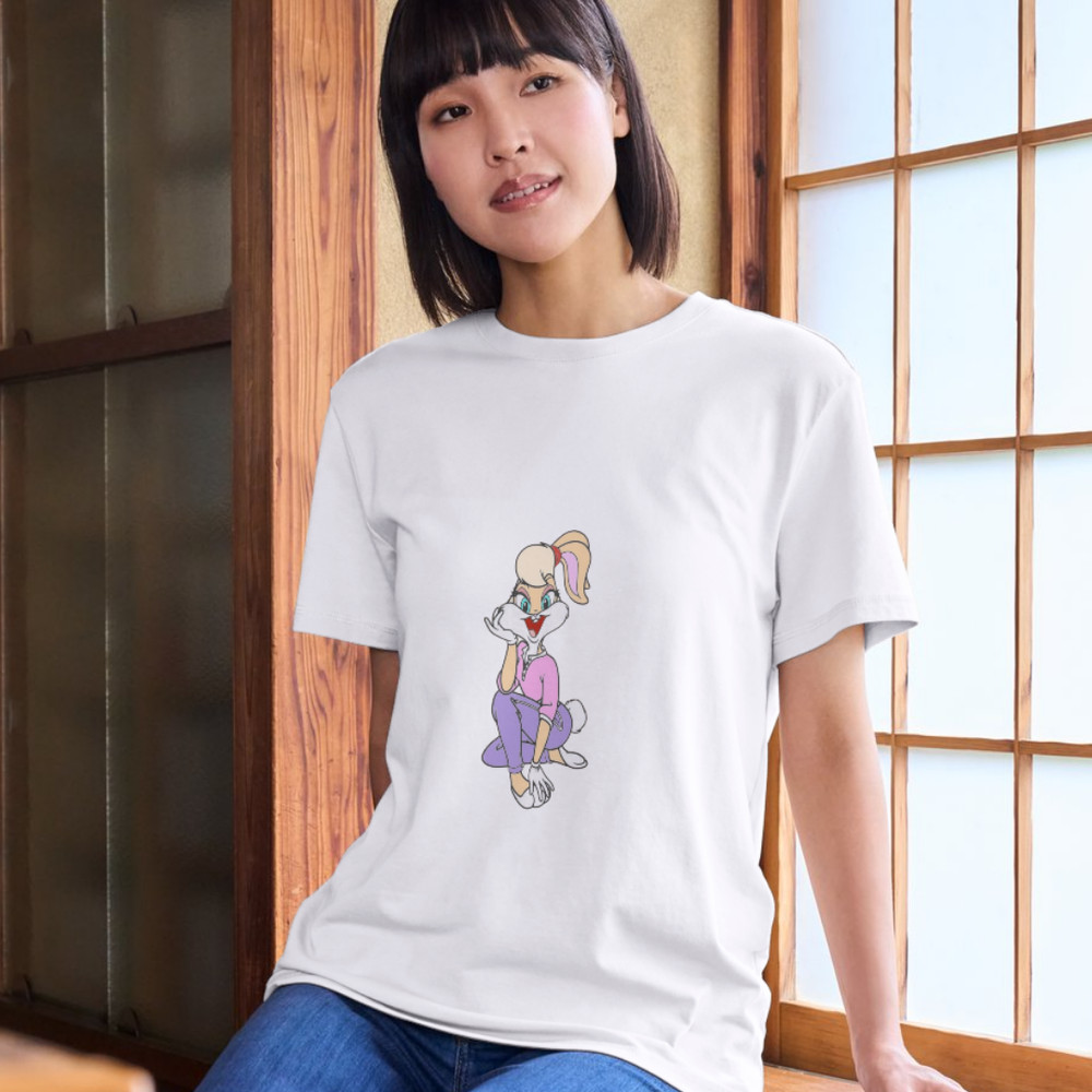 Trendy Cartoon Bunny Character PNG Design Cute Stylish Digital Download For Crafts 1