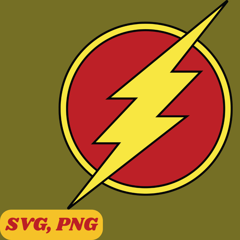 Superhero Lightning Bolt Logo SVG PNG Flash Inspired Digital Design 0