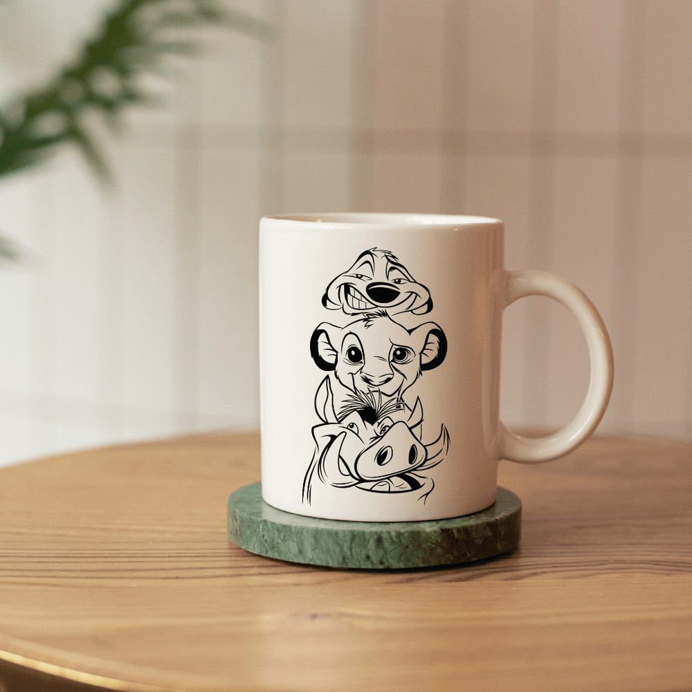 Lion Jungle Trio PNG SVG Cute Safari Animal Clipart For Cricut Sublimation 1