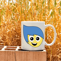 joy inside out svg clip art files, inside out head, disneyland ears, digital download, t-shirt cut file, svg