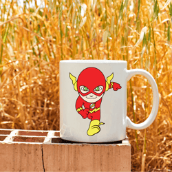 chibi flash superhero svg & png | cute cricut cut file for diy crafts & t-shirts