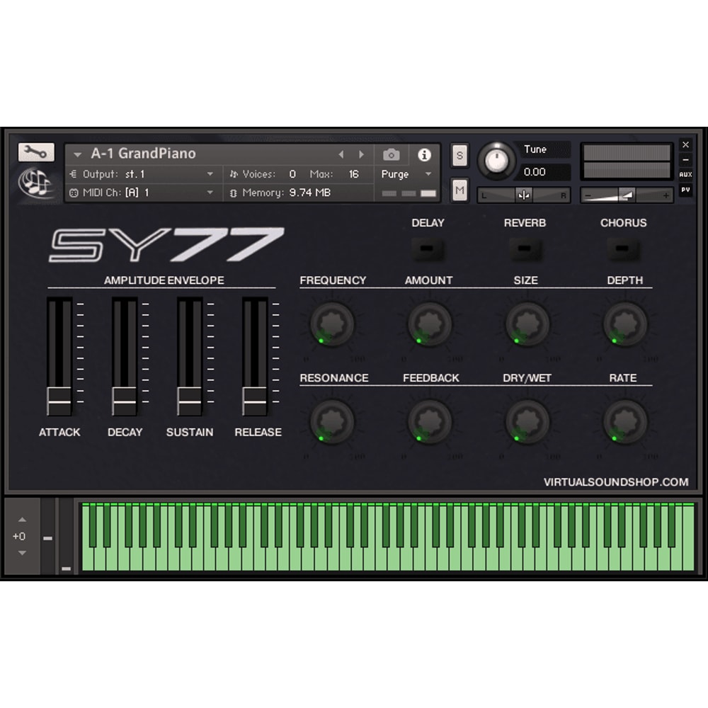 Yamaha SY77 Kontakt Library Virtual Instrument NKI Software 1