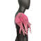 Princess Pink Fantasy Festival Outfit  Feathered ShouldersCrystal Harness Rave Wear Burning Man Cos 6