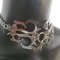 Modern Industrial Style Punk Stainless Steel Chain Necklace Spike Pendant Necklace 2