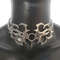 Modern Industrial Style Punk Stainless Steel Chain Necklace Spike Pendant Necklace 0