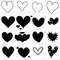 150 Heart Svg Bundle Heart Love Svg Png Files Heart Line Art Drawing Love Heart Minimalist Svg Files 2