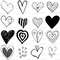 150 Heart Svg Bundle Heart Love Svg Png Files Heart Line Art Drawing Love Heart Minimalist Svg Files 6