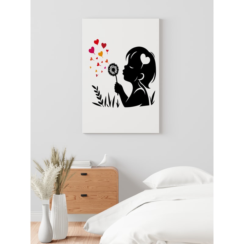 Heart Dandelion Quote Svg Dandelion SVG Files Little Girl Blowing A Dandelion Dandelion Svg Png 8