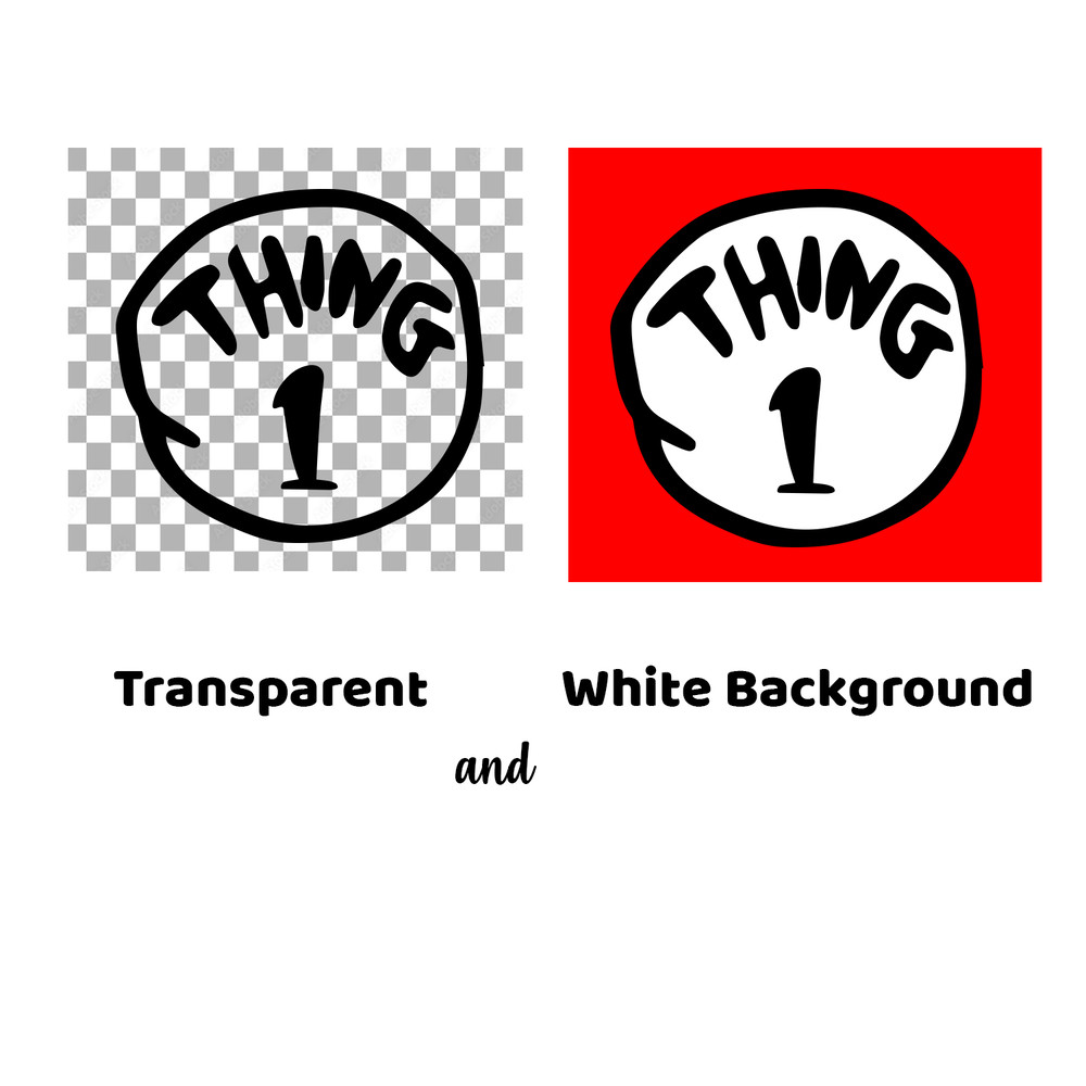 Thing 1 Thing 2 Svg Dr Seuss Svg Thing Svg Thing 1 Svg Thing One Svg Cat In The Hat Svg Thing One And Thing Two 1