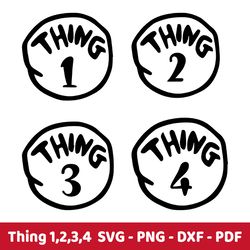 thing 1 thing 2 svg, dr seuss svg, thing svg, thing 1 svg, thing one svg, cat in the hat svg, thing one and thing two
