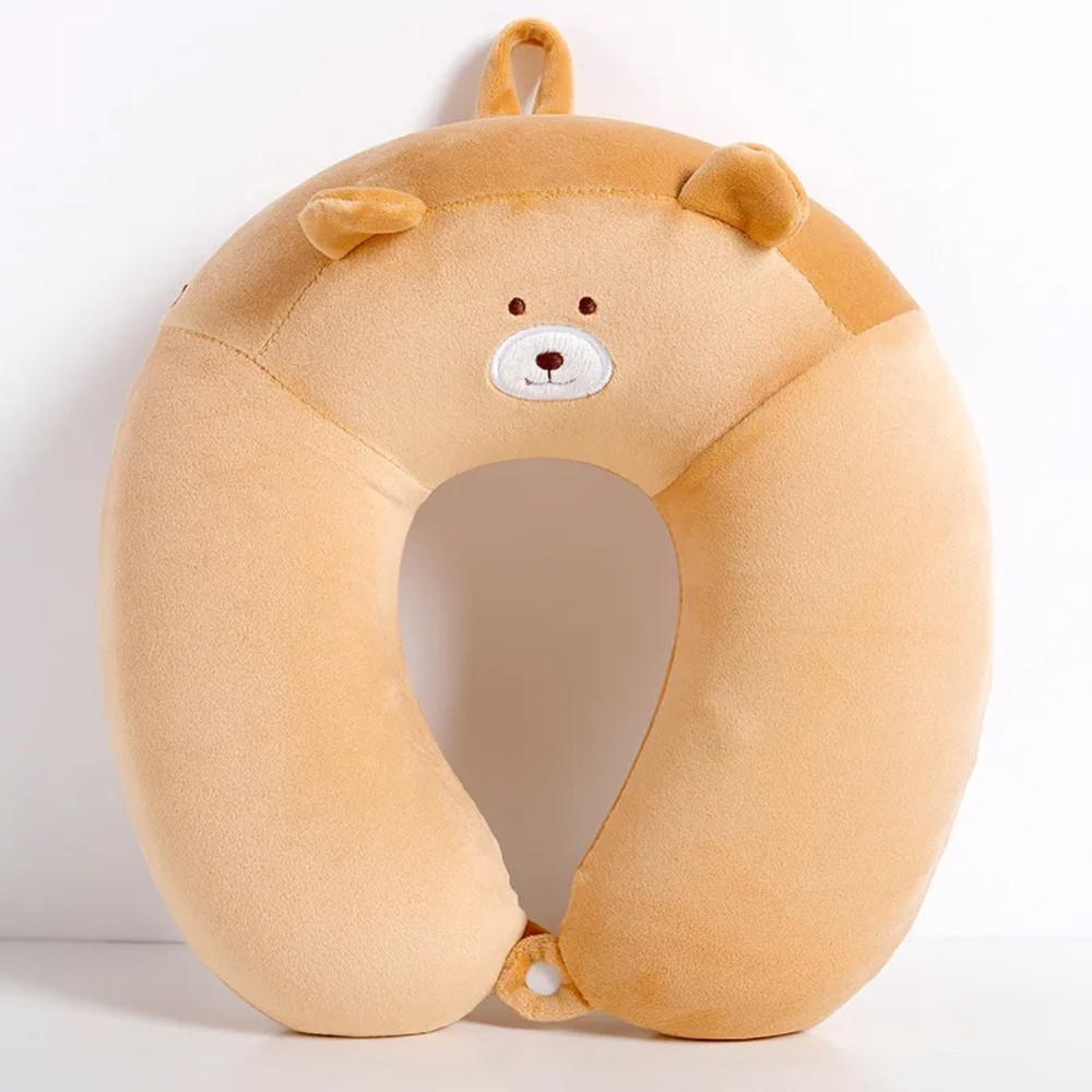 7 Colors Soft Ushaped Sleeping Neck Protector Pillow Office Cushion Cute Cute Child Travel PillowAd 2