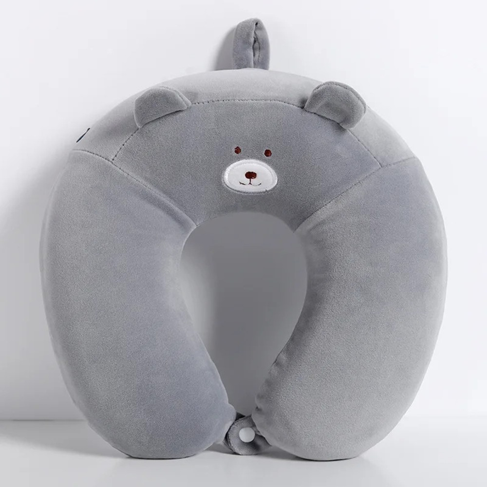 7 Colors Soft Ushaped Sleeping Neck Protector Pillow Office Cushion Cute Cute Child Travel PillowAd 3