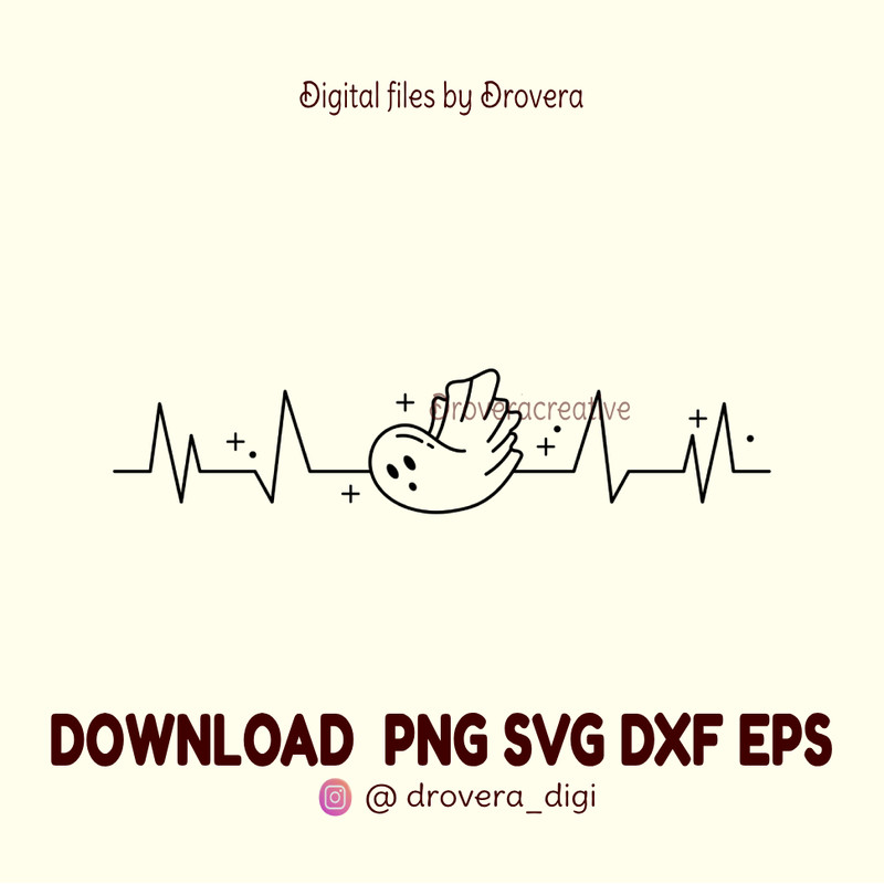 Sheet Ghost Outlined PNG SVG DXF Printable Cut Files 0