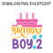 Birthday Boy 2SVG PNG DXF PDFEPS Printable Digital Download 0