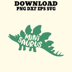 mini saurus tees funny cool fathers day designs.