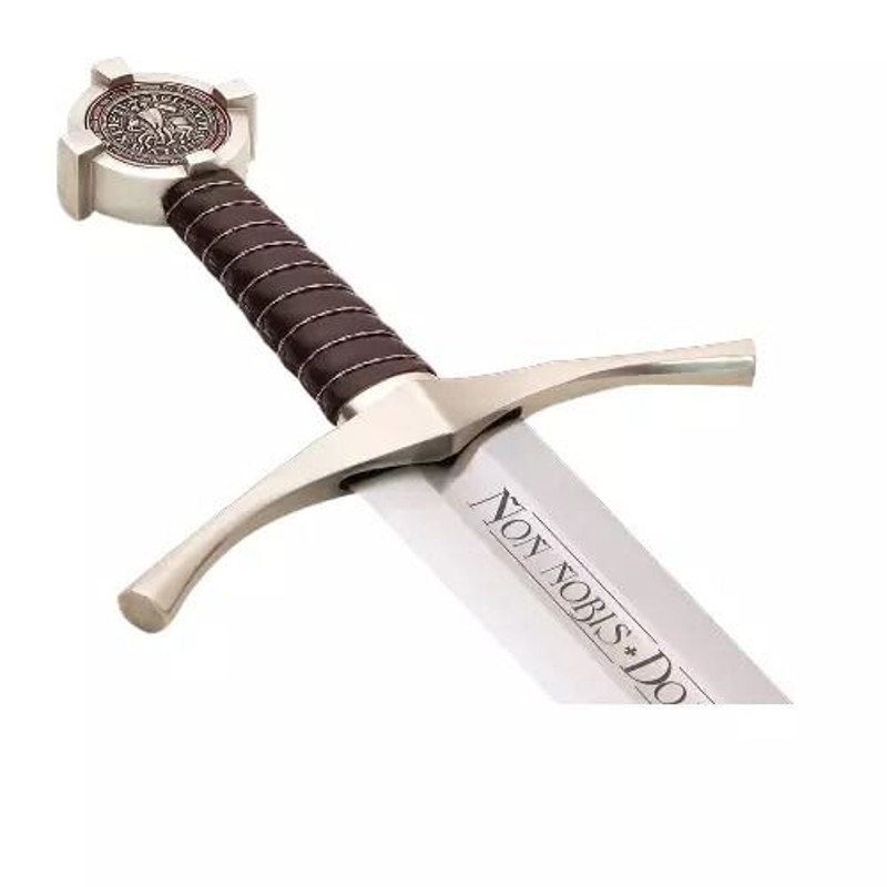 Handcrafted Medieval ReplicaThe Accolade Sword Of The Knights Templar 0