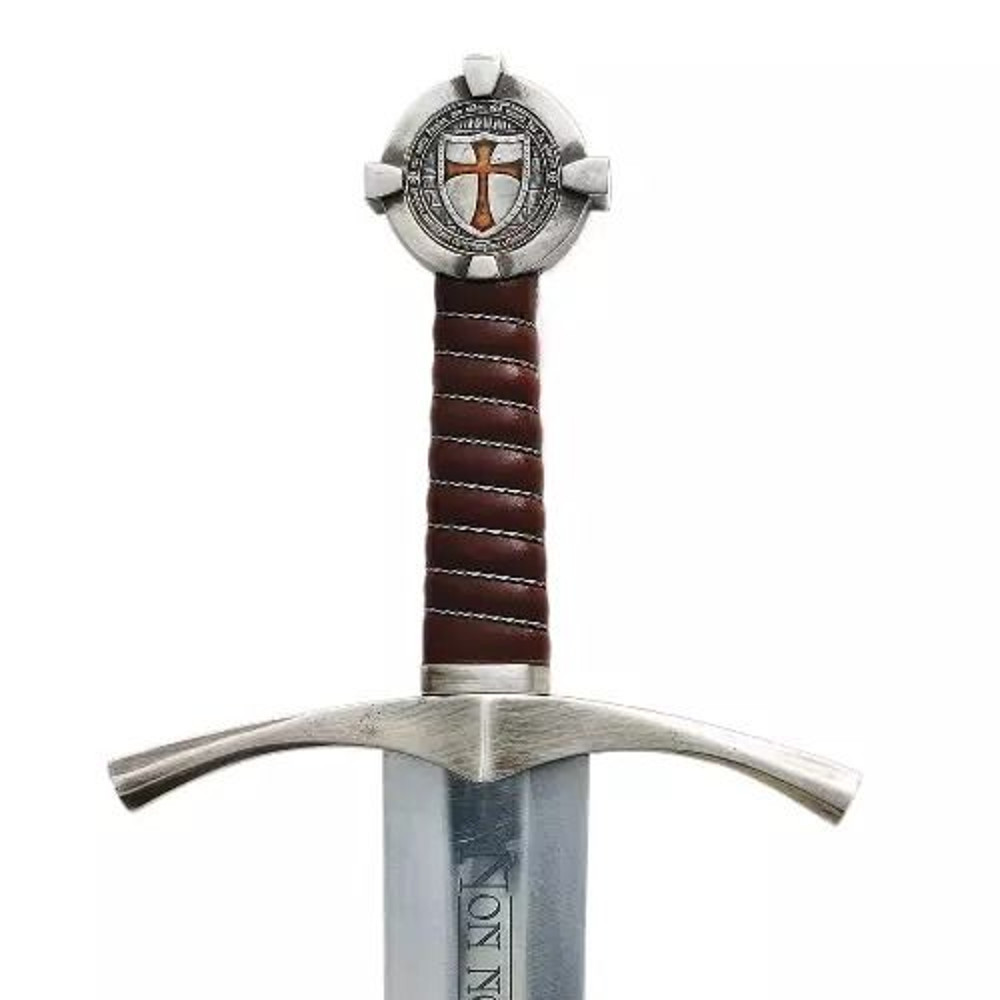 Handcrafted Medieval ReplicaThe Accolade Sword Of The Knights Templar 1