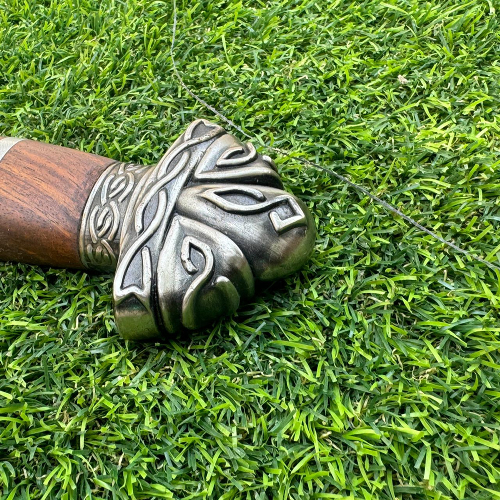 Handmade Forged Damascus Steel Viking Sword Sharp Medieval Sword With SheathViking Sword GiftNorsem 1