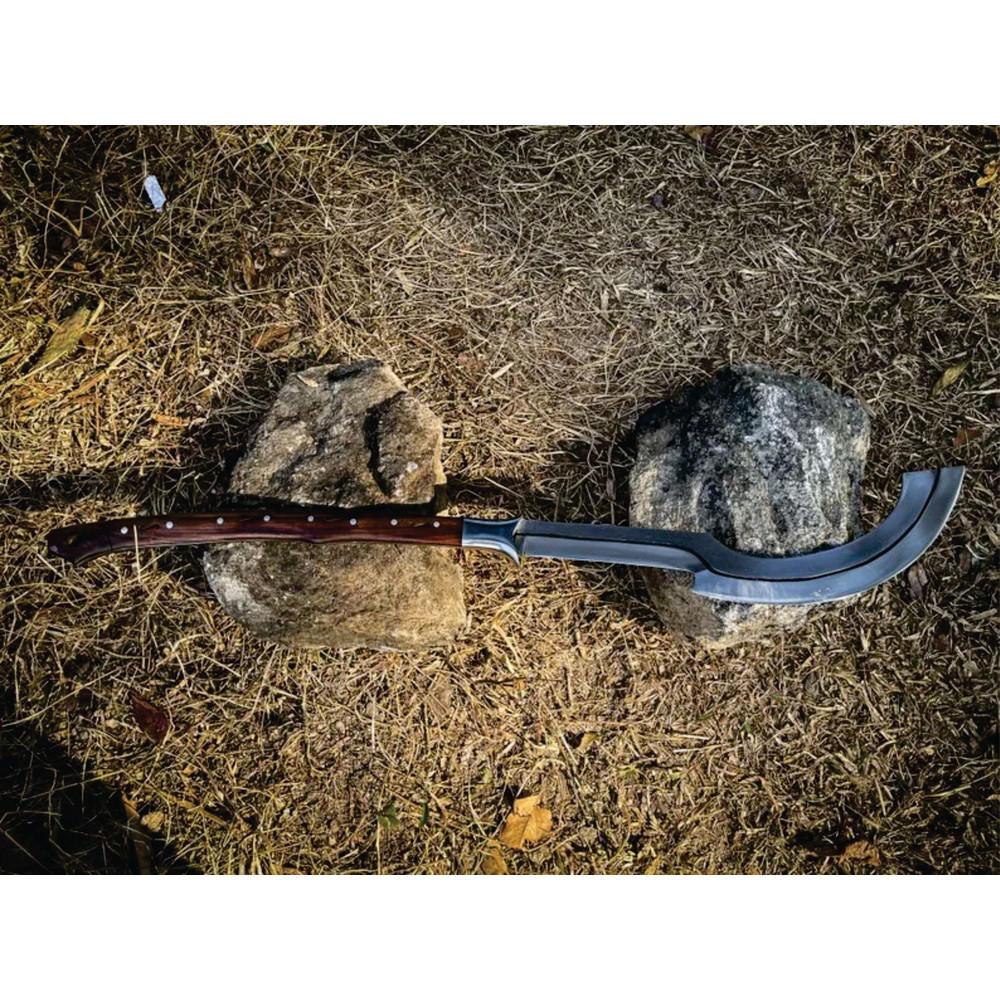 Handmade Tactical Khopesh Sword Hunting Sword Camping High Quality Carbon Steel BladeBest Gift For