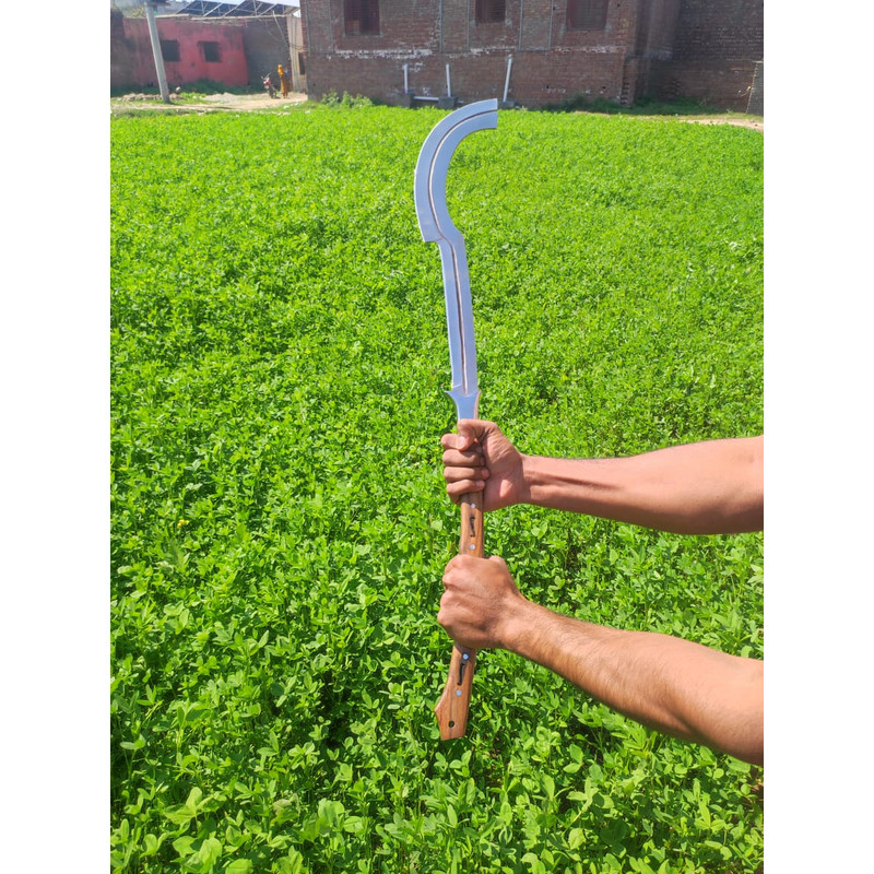 Handmade Tactical Khopesh Sword Hunting Sword Camping High Quality Carbon Steel BladeBest Gift For