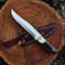 Handcrafted Bowie Knife  Stainless Steel Hunting Knives With Stag Handle  Survival Knife Gift For H 1