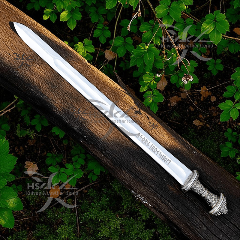 Handmade Fetter Lane Sword Viking Sword Handcrafted Authentic Norse Replica With Scabbard Perfect 2