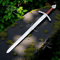 Faithkeeper Knights Templar Sword  Handmade High Carbon Steel Medieval Crusader Replica 2