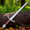 Faithkeeper Knights Templar Sword  Handmade High Carbon Steel Medieval Crusader Replica 3
