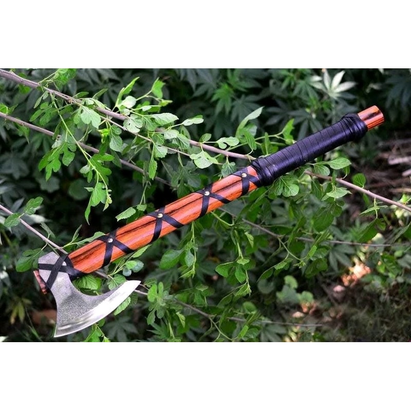 Viking Axe Of Ragnar Lothbrok Norse Viking Axe Sharp Blade Hunting Axe High Carbon Steel Blade With 0