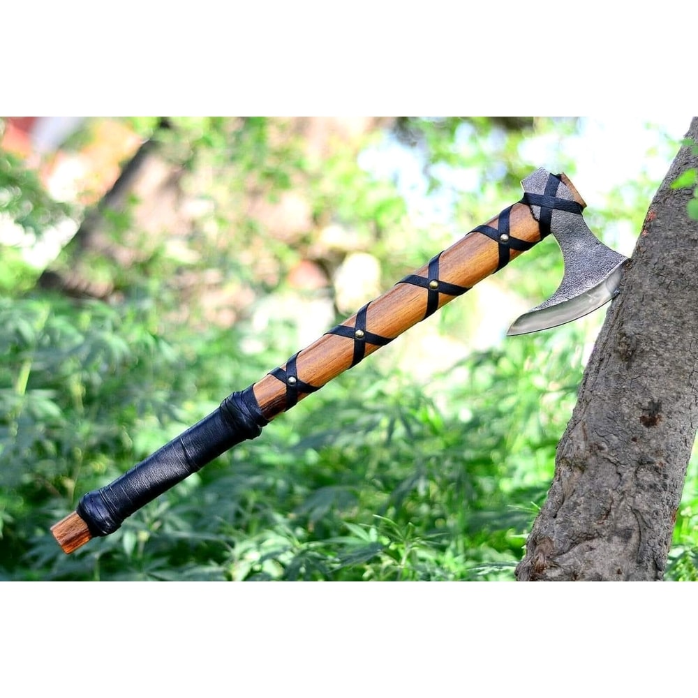 Viking Axe Of Ragnar Lothbrok Norse Viking Axe Sharp Blade Hunting Axe High Carbon Steel Blade With 1