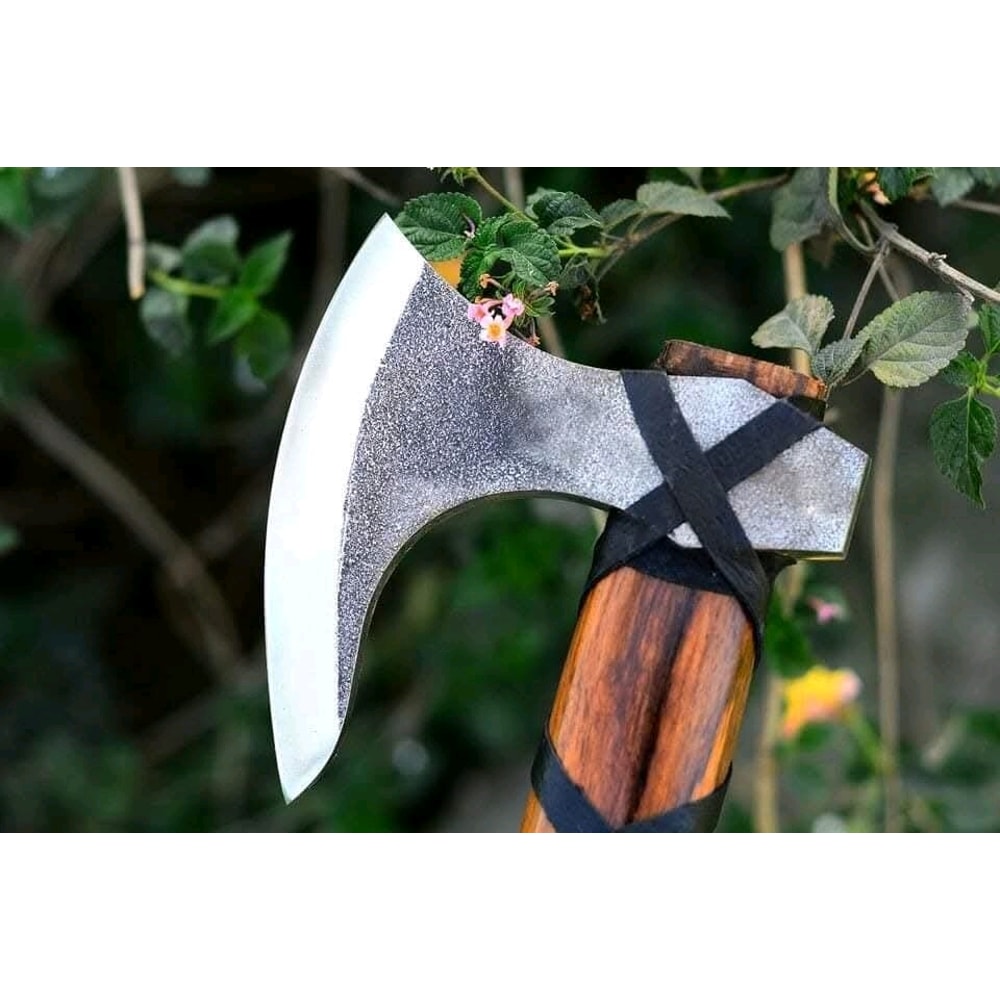 Viking Axe Of Ragnar Lothbrok Norse Viking Axe Sharp Blade Hunting Axe High Carbon Steel Blade With 2
