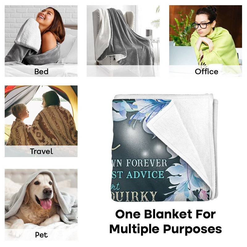 To My Sister You Are The One Ive Known Forever Butterfly Custom Blanket Gift For Sisters 5