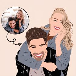 birthday gift for bf, 3th wedding anniversry gift for wife, wedding anniversary gift, picture to drawing, gifts for bf