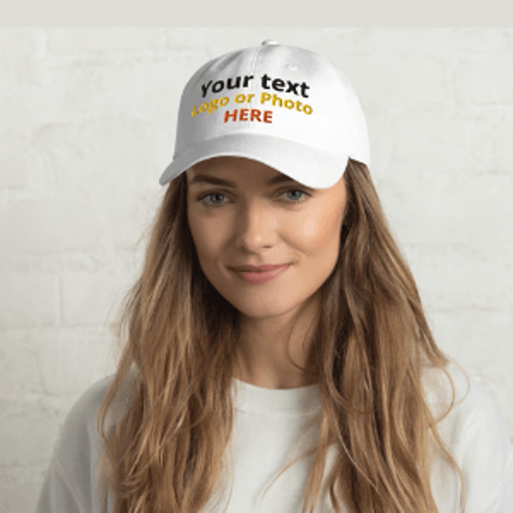 Custom Embroidered Trucker Hat With Your Logo Or Text 1