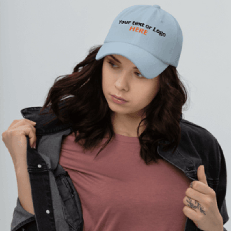Custom Embroidered Dad Hat With Text Logo Or Photo 12