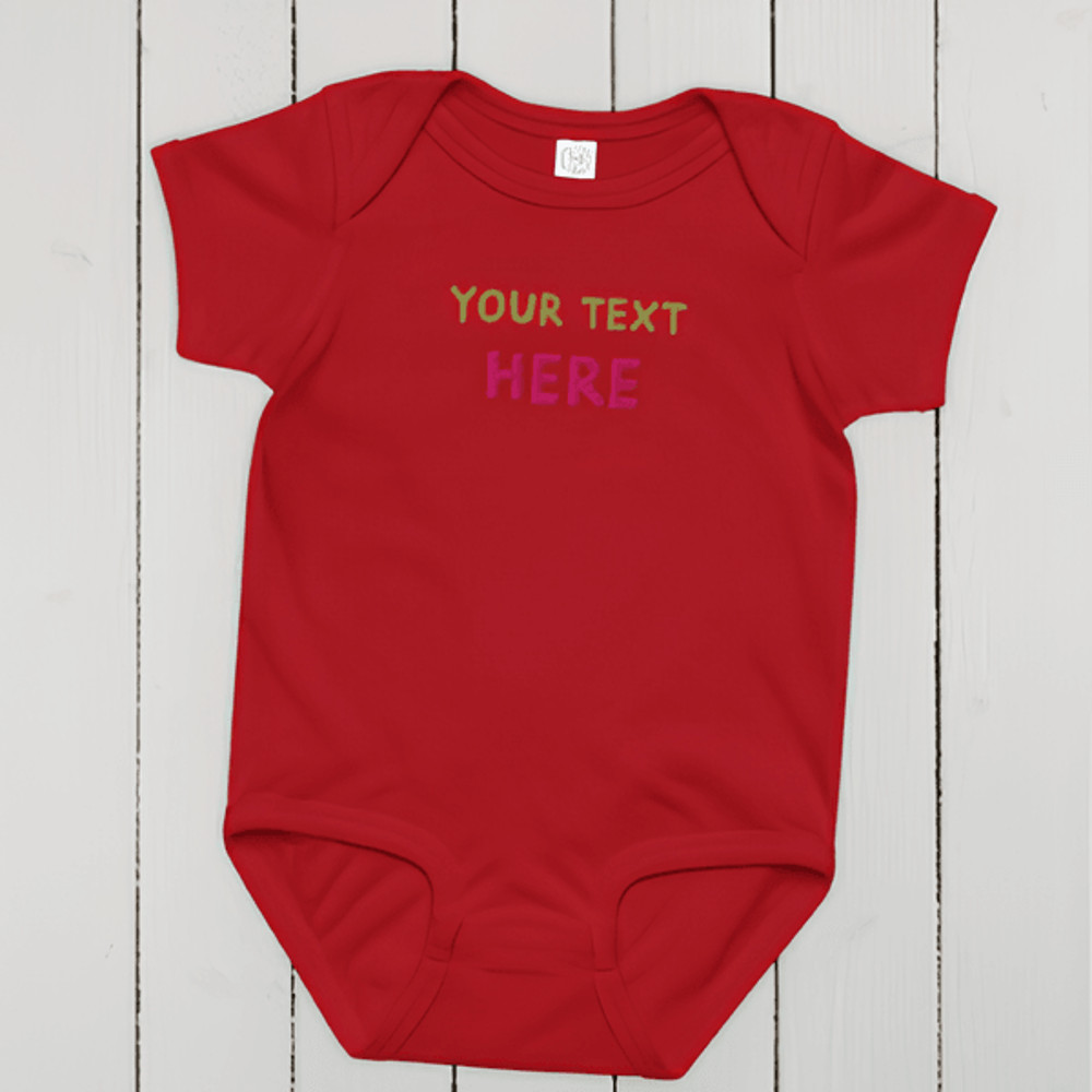 Embroidered Onesies For Newborns With Text Personalized Onesies Newborn Onesie Custom Baby Onesies 9