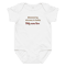 Custom Baby Name Onesie Blessed By Mommy Daddy Embroidered Bodysuit Personalized Newborn Gift Outf 3