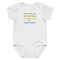 Personalized Embroidered Baby Bodysuit Custom Mom Dad Baby Name Onesie Unique Newborn Gift 0