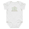 Embroidered Baby Bodysuit With Names 0