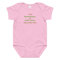 Embroidered Baby Bodysuit With Names 6