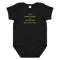 Embroidered Baby Bodysuit With Names 18