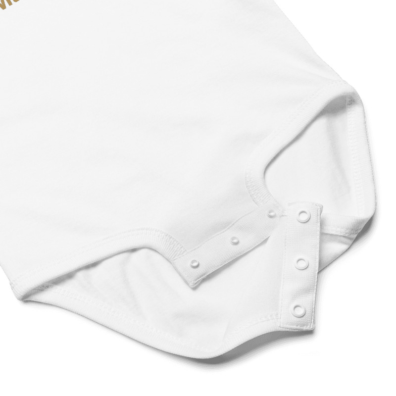 Embroidered Baby Bodysuit With Names 5