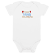 I Love My Grandma Grandpa Embroidered Baby Onesie With Baby Name 9