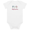 Personalized Organic Baby Onesie With Custom Name Embroidery 6