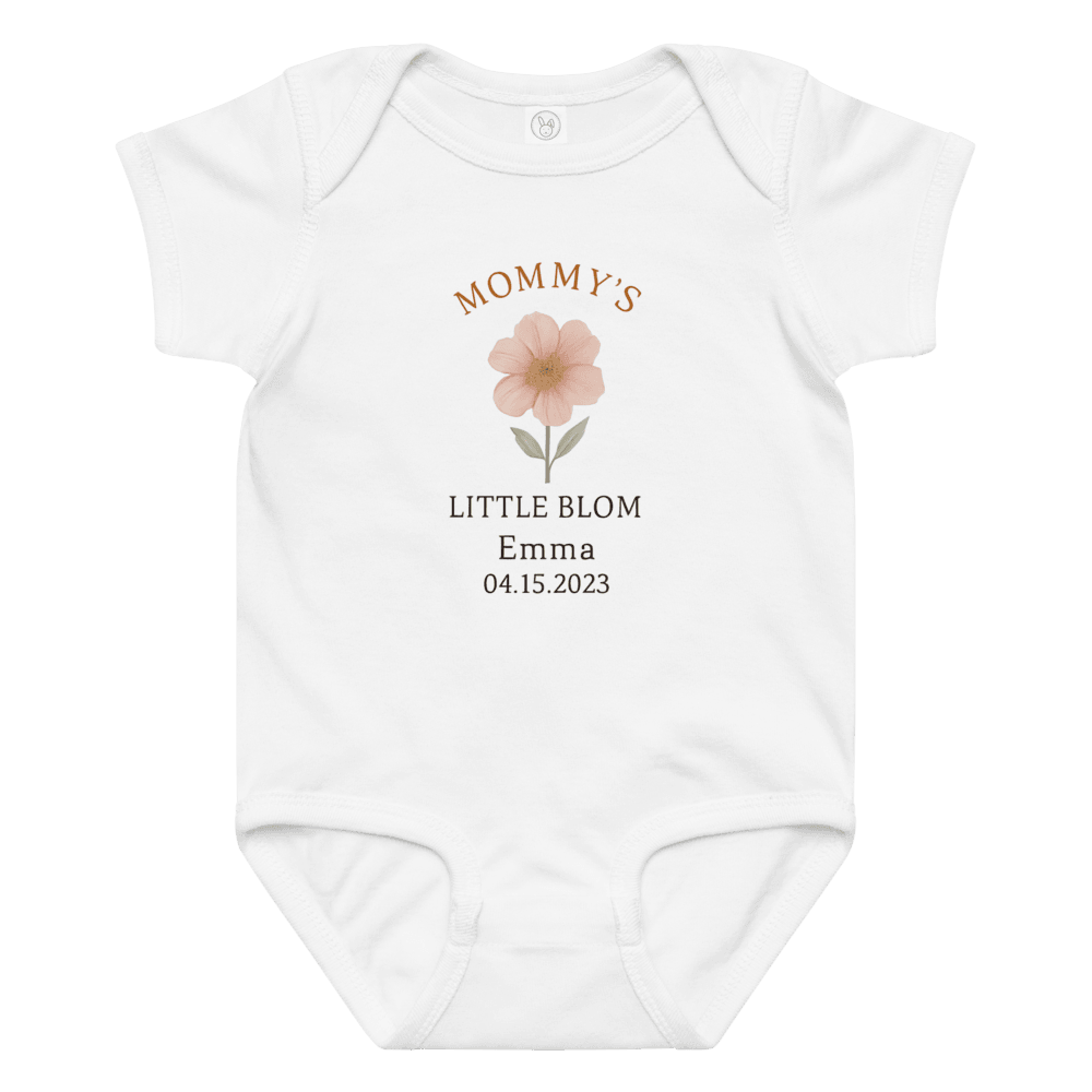 Mommy And Me Matching Wildflower Shirt Set Personalized Mother Baby Outfit Gift 7