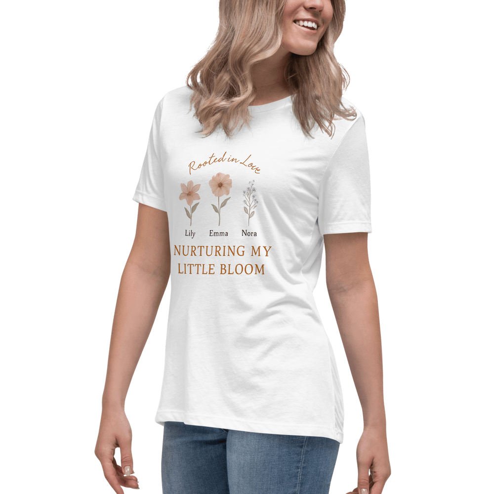 Mommy And Me Matching Wildflower Shirt Set Personalized Mother Baby Outfit Gift 2