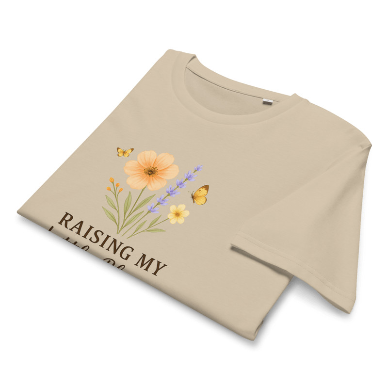 Mommy And Me Outfit Set EcoFriendly Raising My Little Bloom Shirt Onesie 5